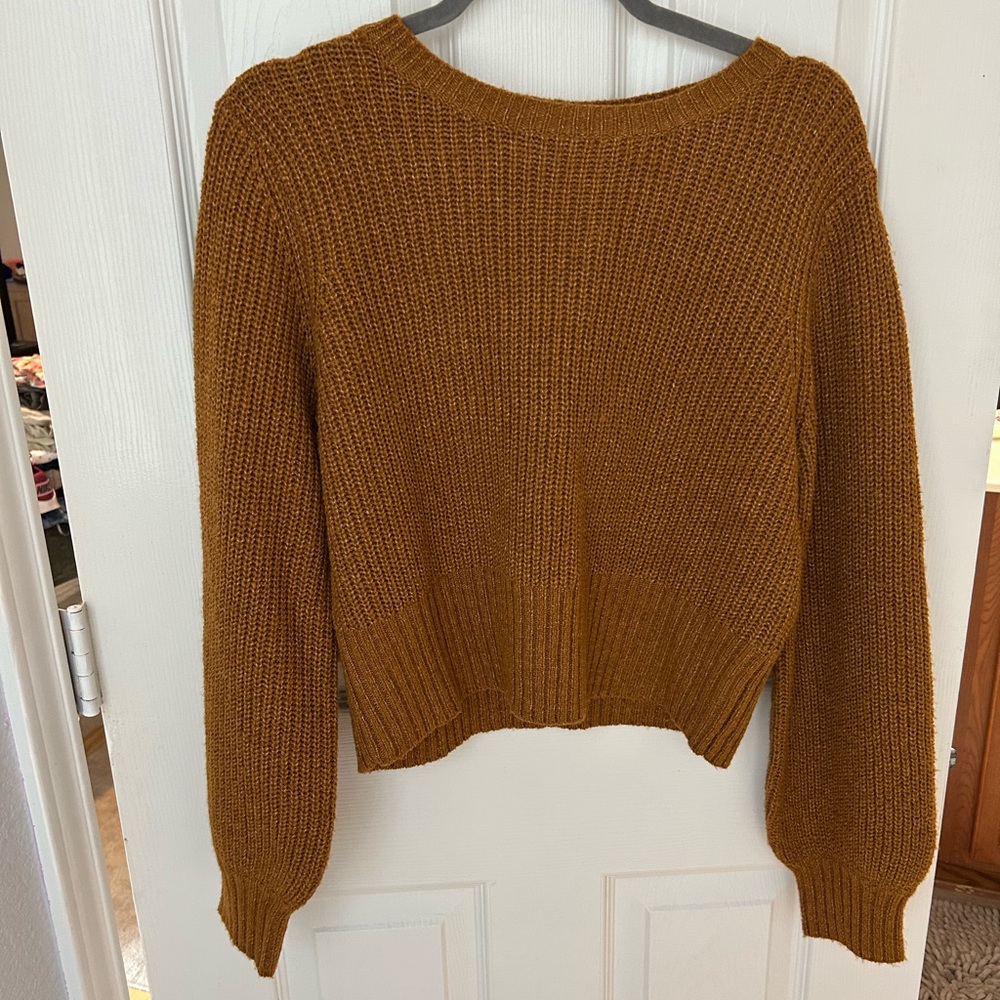 Cozy Mustard Sweater